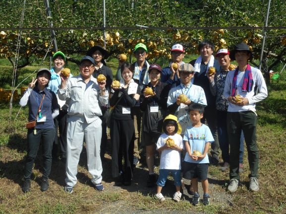 産地体験会様子